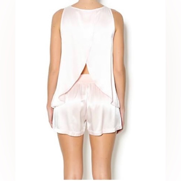 Pj Harlow - Babe Satin Cami With Pleated Front And Adjustable Straps